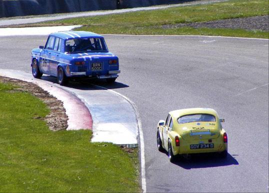 MSCC members in action at Knockhill